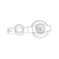 Туристический коврик Pinguin Nomad NX Grey 50 198 см (PNG 715484)