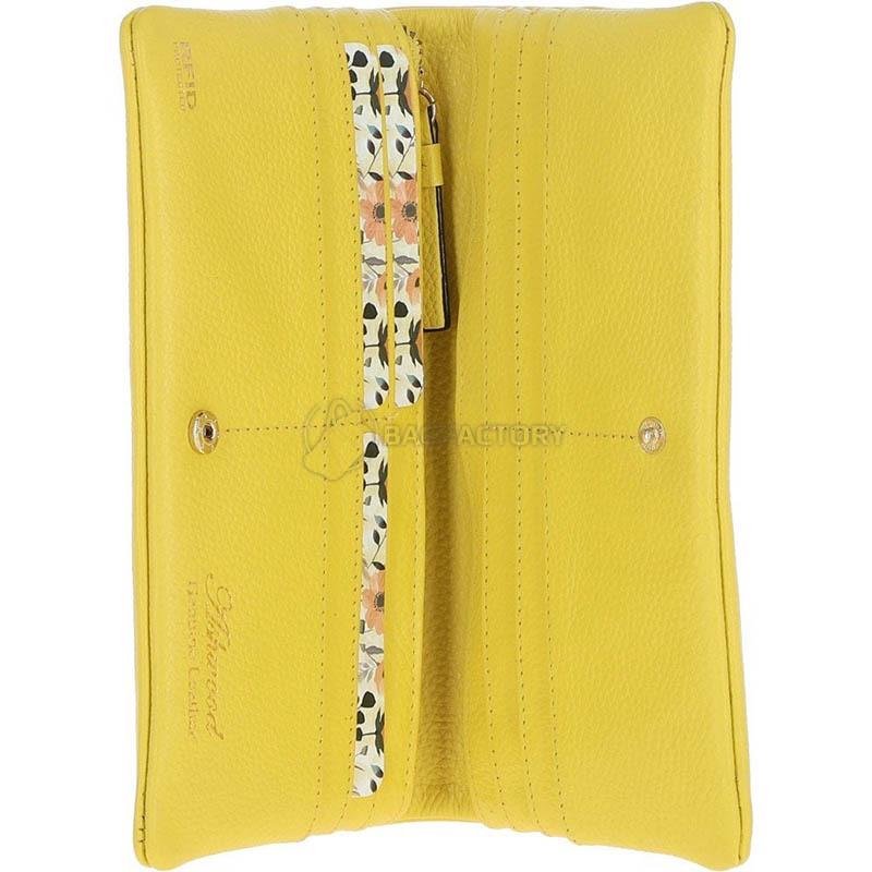 Кошелек женский Ashwood J56 Yellow Желтый (J56 AURORA)