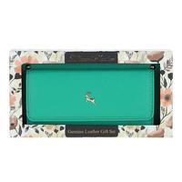 Кошелек женский Ashwood J54 Gumdrop Green Зеленый (J54 GUM-GR)