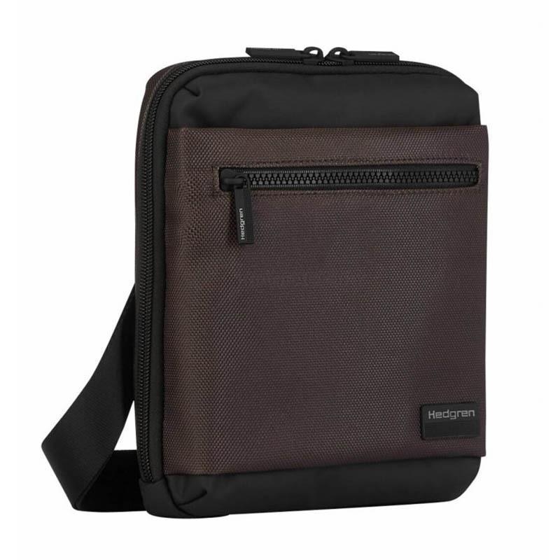 Мужская сумка через плечо Hedgren NEXT Uptown Brown 2.2л (HNXT09/343-01)