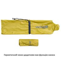 Туристический коврик Wechsel Coreo Double-Tube TL Lemon/Grey 195 см (DAS301741)