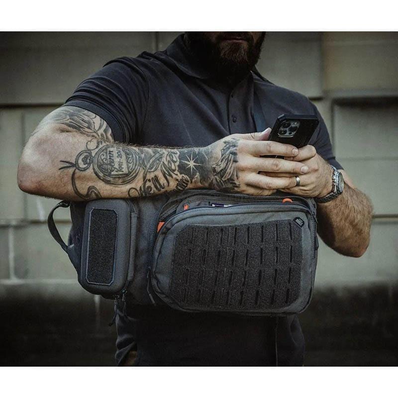 Тактический рюкзак Highlander Stoirm Gearslinger 12L Dark Grey (929710)