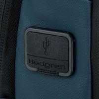 Городской рюкзак Hedgren Commute 24л Синий/Черный с дождевиком (HCOM05/706-01)