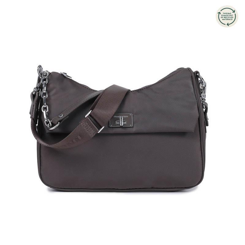 Женская сумка хобо/кроссовер Hedgren Libra Unity 4.39 л Fumo Grey (HLBR07/104-01)