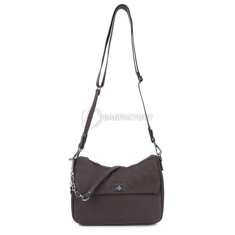 Женская сумка хобо/кроссовер Hedgren Libra Unity 4.39 л Fumo Grey (HLBR07/104-01)