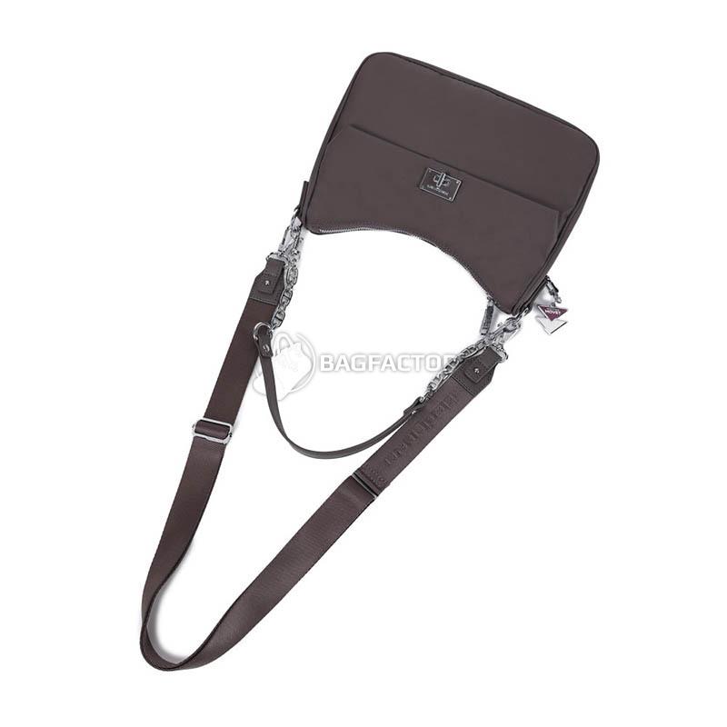 Женская сумка хобо/кроссовер Hedgren Libra Unity 4.39 л Fumo Grey (HLBR07/104-01)