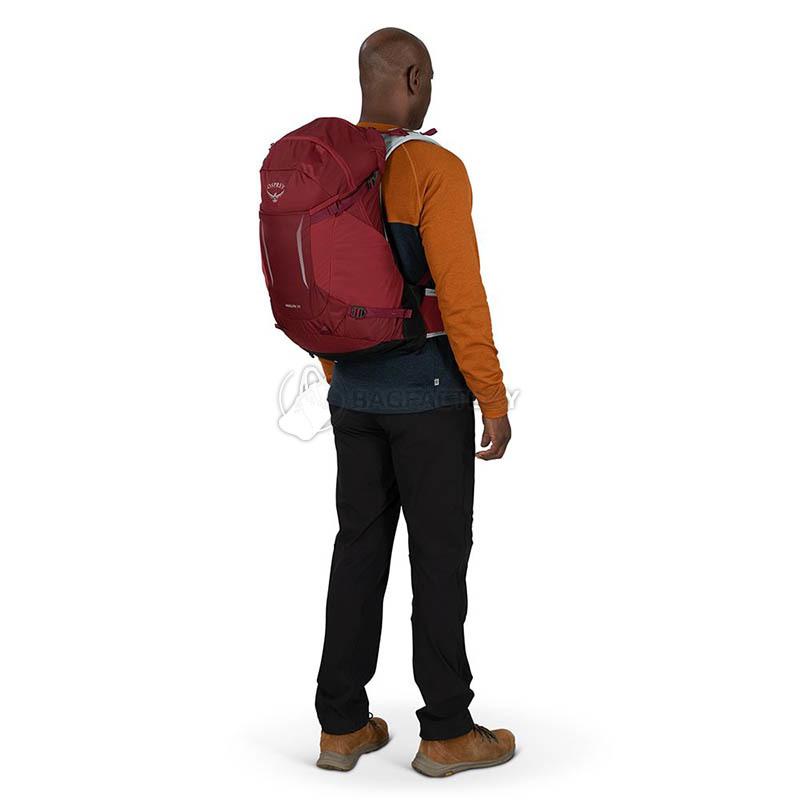 Туристический рюкзак Osprey Hikelite 28 Sangria Red S/M (009.3343)
