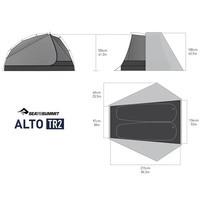 Палатка двухместная Sea to Summit Alto TR2 Mesh Inner Sil/PeU Fly NFR Green (STS ATS2039-01170409)
