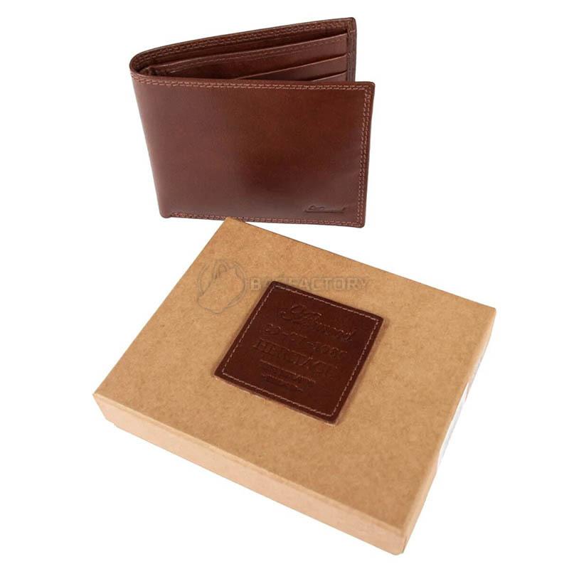 Кошелек мужской Ashwood 1211 VT Светло-коричневый (1211 VT TAN)