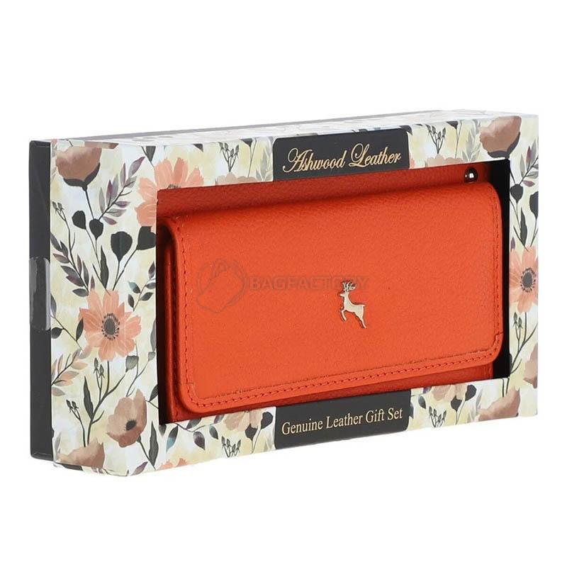 Кошелек женский Ashwood J54 Mandarin Оранжевый (J54 MANDARIN)