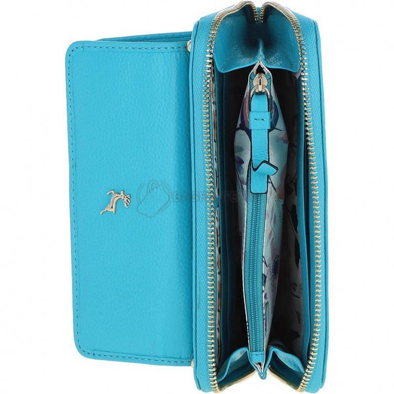 Кошелек женский Ashwood J54 Blue Atoll Синий (J54 BLUE ATOLL)