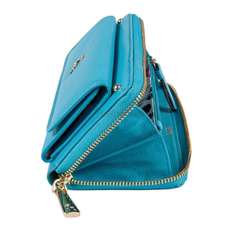 Кошелек женский Ashwood J54 Blue Atoll Синий (J54 BLUE ATOLL)