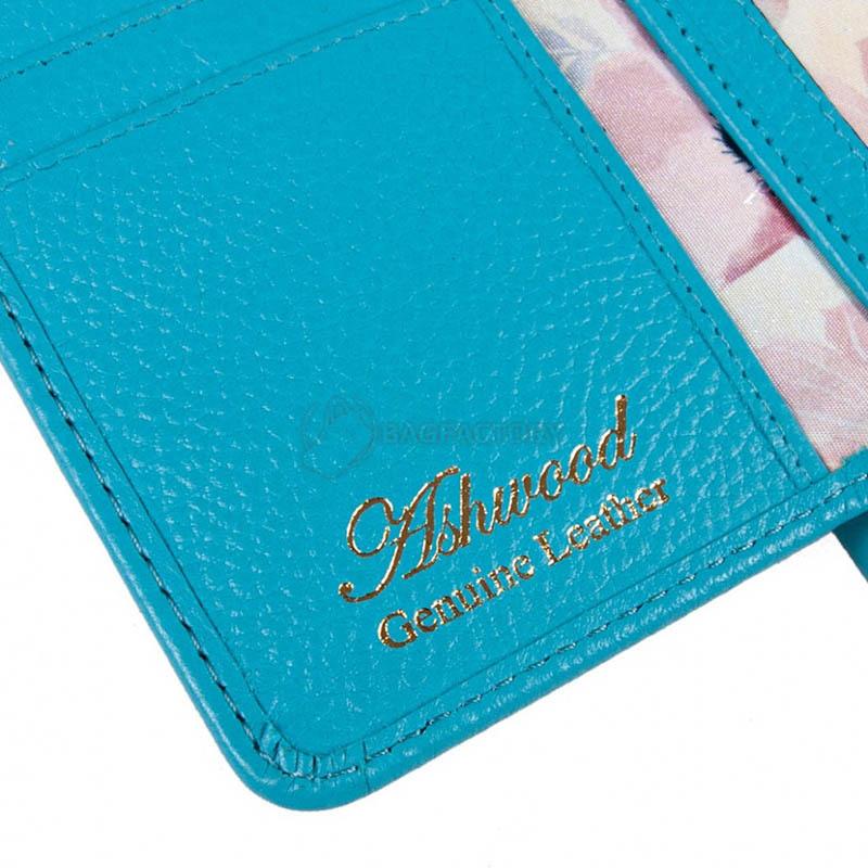 Кошелек женский Ashwood J54 Blue Atoll Синий (J54 BLUE ATOLL)