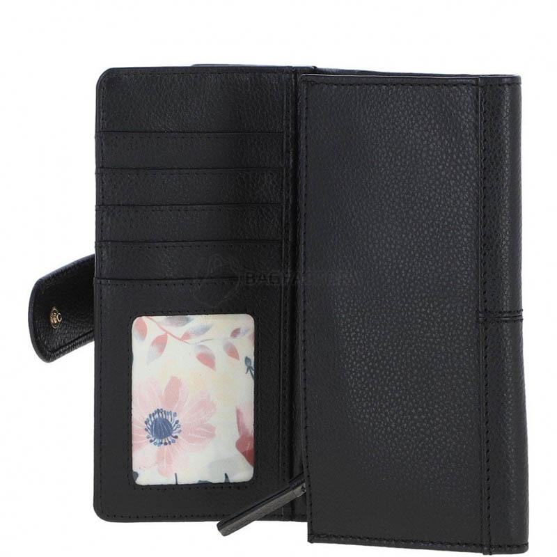 Кошелек женский Ashwood J53 Black Черный (J53 BLACK)