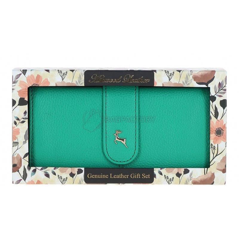 Кошелек женский Ashwood J53 Gumdrop-Green Зеленый (J53 GUMDROP-GREEN)