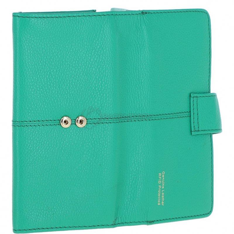 Кошелек женский Ashwood J53 Gumdrop-Green Зеленый (J53 GUMDROP-GREEN)