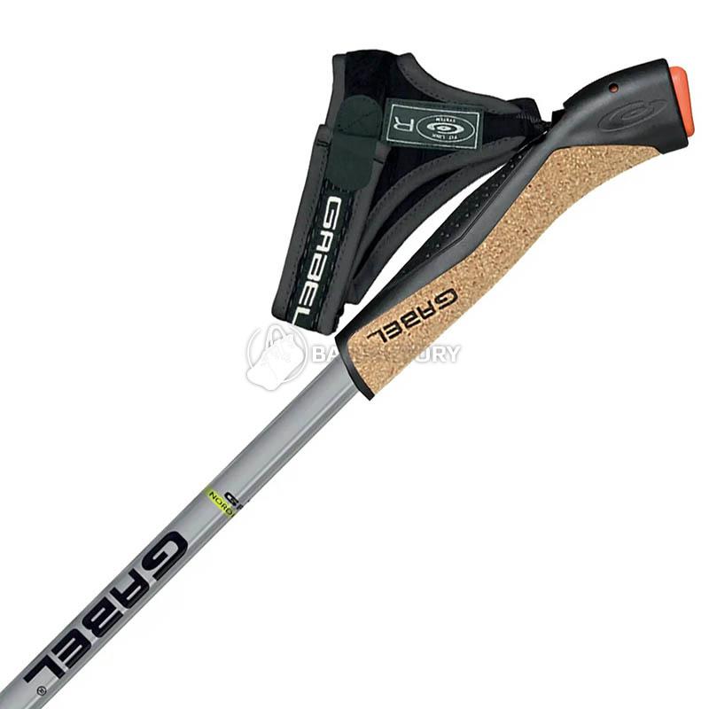 Палки для скандинавской ходьбы Gabel X-5 Black/Yellow 115 (DAS301830)