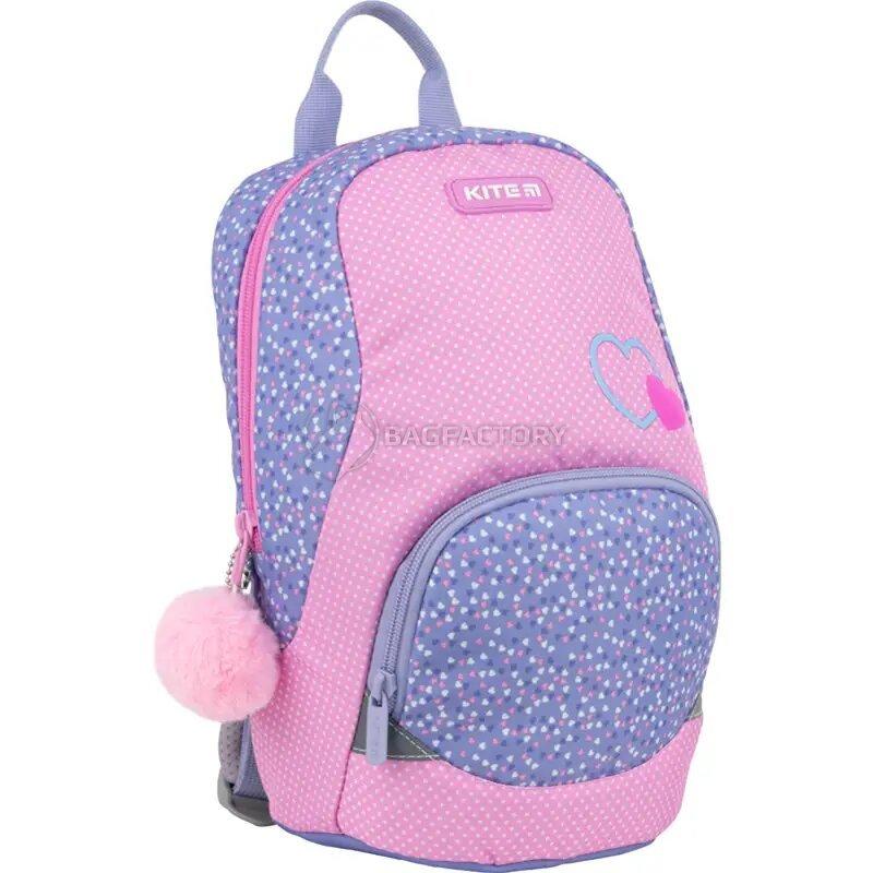 Детский рюкзак Kite Kids Sweetheart 6л Розово-фиолетовый (K22-573XS-1)