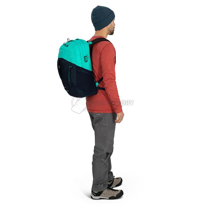 Городской рюкзак Osprey Comet 30л Reverie Green/Cetacean Blue (009.3138)