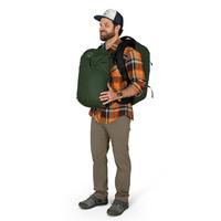 Рюкзак-сумка Osprey Farpoint 55 Gopher Green (009.2957)