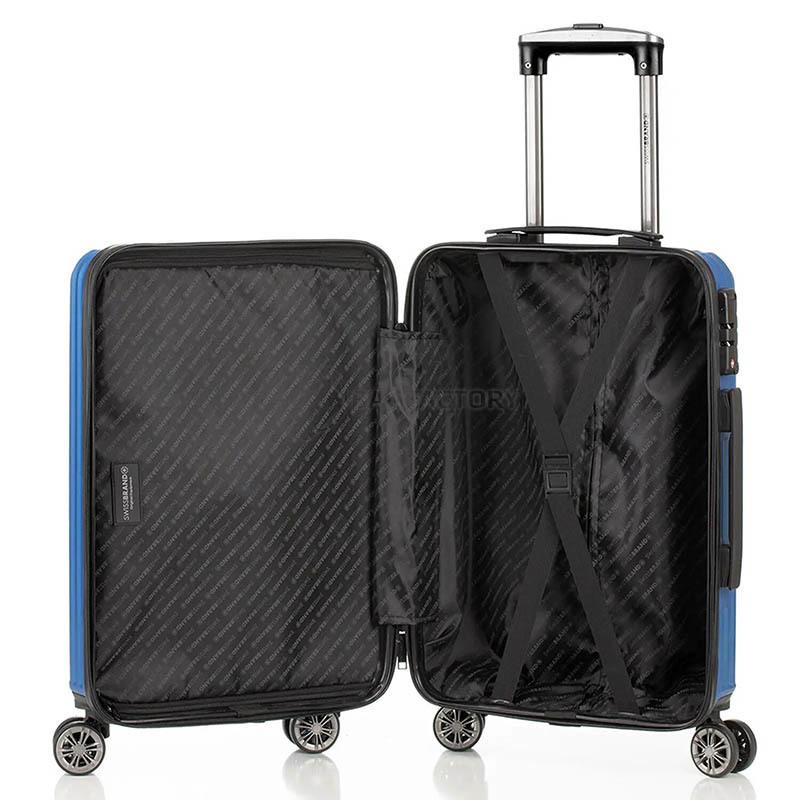 Чемодан на 4-х колесах Swissbrand Riga 2.0 L 106л Sea Green (DAS301903)