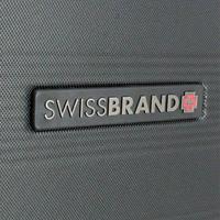 Чемодан на 4-х колесах Swissbrand Cardiff S 39-45л Black (DAS301869)