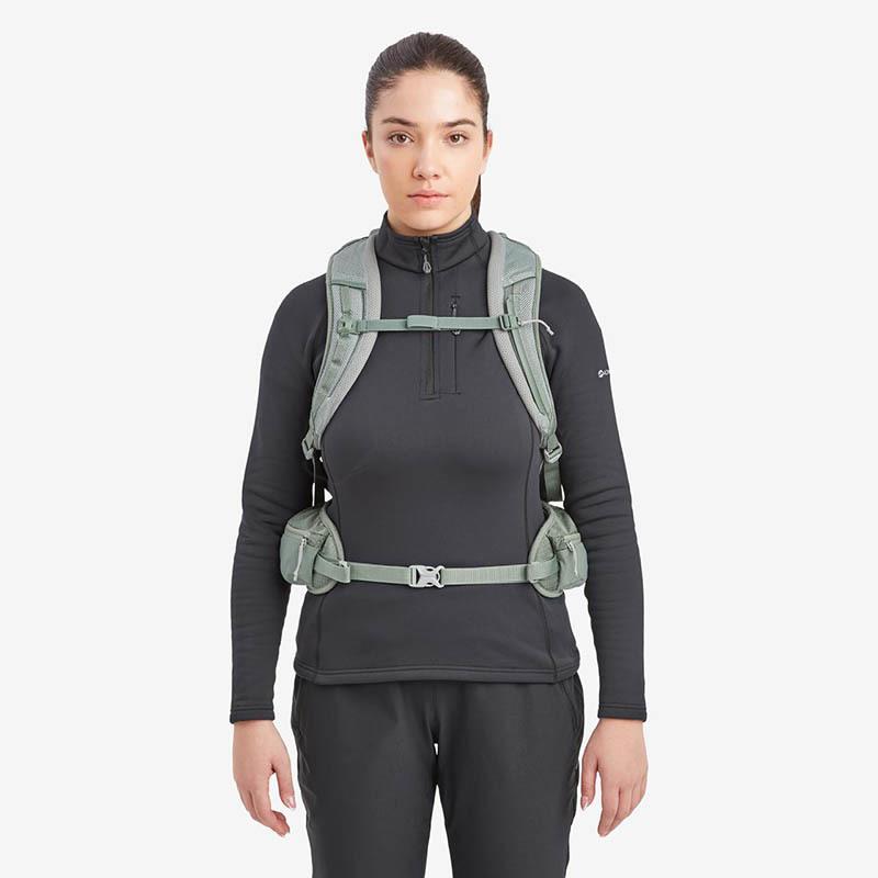 Туристический рюкзак Montane Female Azote 24 Eucalyptus (PAZ24EUCO15)
