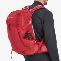 Туристический рюкзак Montane Azote 25 Acer Red (PAZ25ACRO15)