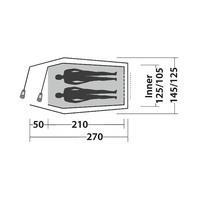 Палатка двухместная Easy Camp Energy 200 Rustic Green (120388)