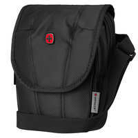 Мужская сумка Wenger BC High Flapover Crossbody Bag Черная 3л (610176)