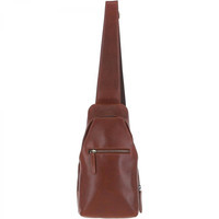 Мужская нагрудная сумка Ashwood K43 Chestnut Каштановый (K43 CHESTNUT)