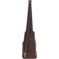 Мужская нагрудная сумка Ashwood K43 Brown Коричневый (K43 BRN)