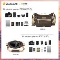 Сумка для фототехники Vanguard VEO GO 21M Khaki-Green 4л (DAS302036)