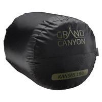 Спальный мешок Grand Canyon Kansas 190 0°C Capulet Olive Left (DAS302055)