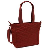 Женская средняя tote сумка Hedgren Inner City Zoe 9.4л New Quilt Brandy Brown (HIC433/857-01)