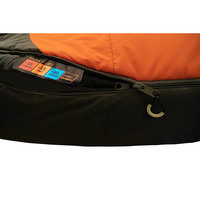 Спальный мешок Tramp Arctic Long левый Orange/Grey 225/80-55 см (UTRS-048L-L)