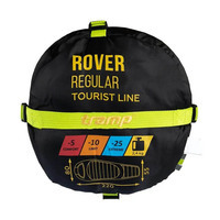 Спальный мешок Tramp Rover Regular левый Olive/Grey 220/80-55 см (UTRS-050R-L)