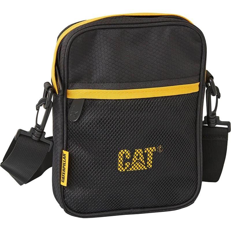 Мужская наплечная сумка CAT V-Power A2 1.3 л Черный (84451-01)