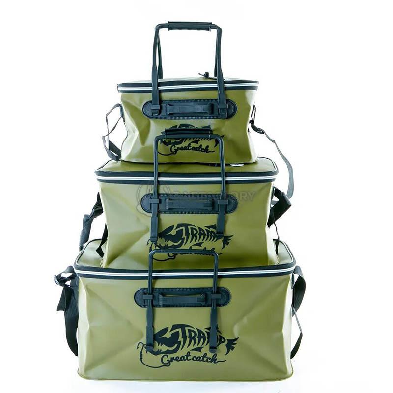 Сумка рыболовная Tramp из EVA Olive 55x30x30 см L 50л (UTRP-030-olive-L)