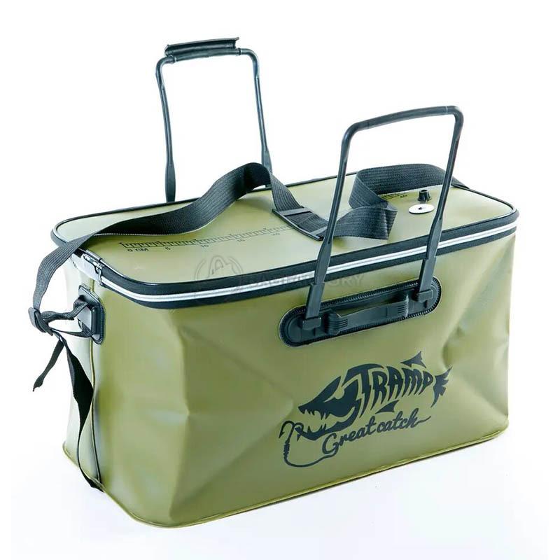 Сумка рыболовная Tramp из EVA Olive 55x30x30 см L 50л (UTRP-030-olive-L)