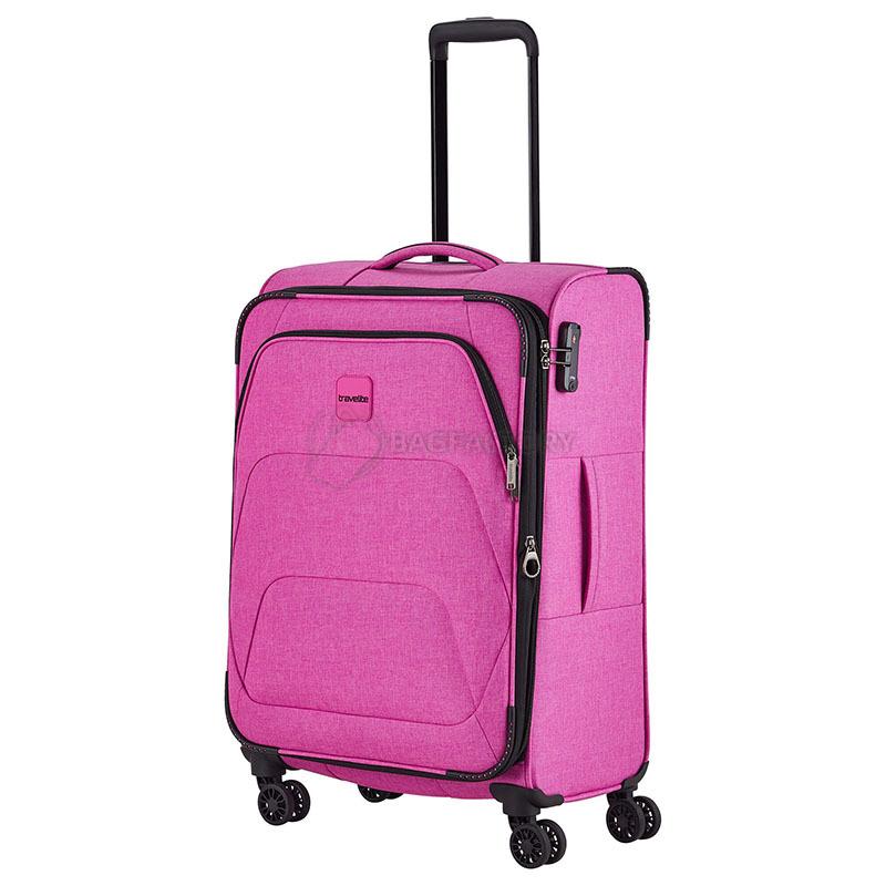Чемодан на 4 колесах Travelite Adria Pink M exp. 60л (TL080248-17)