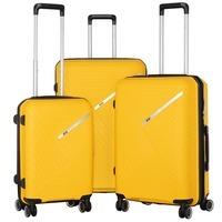 Набор чемоданов на 4-х колесах 2E SIGMA EXP (L+M+S) Желтый (2E-SPPS-SET3-YL)