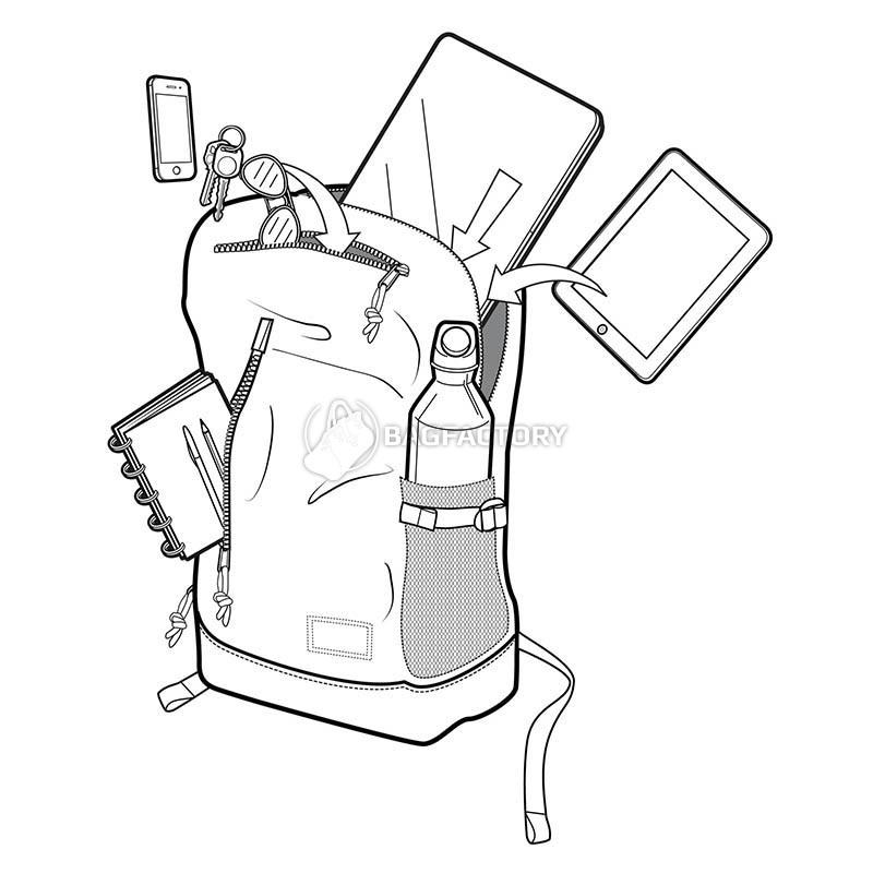 Городской рюкзак Burton Prospect 2.0 20L Forest Moss (9010510554420)