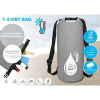 Сумка-рюкзак Troika 1-2-Dry Waterproof с функцией охлаждения 10L Grey (RUC03/GY)