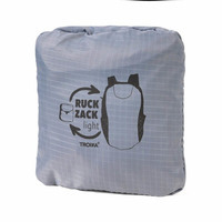 Городской рюкзак складной Troika RUCKZACK Ultra Lightweight 18л Серый (RUC04/GY)