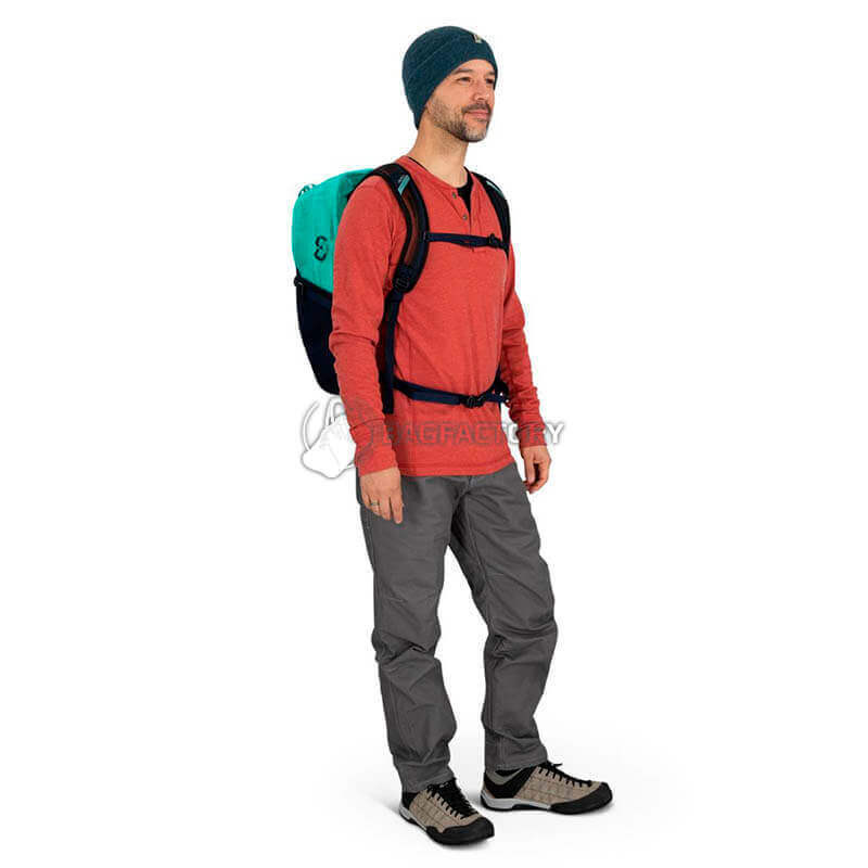 Городской рюкзак Osprey Comet 30 Sawdust Tan/Raisin Red (009.3645)