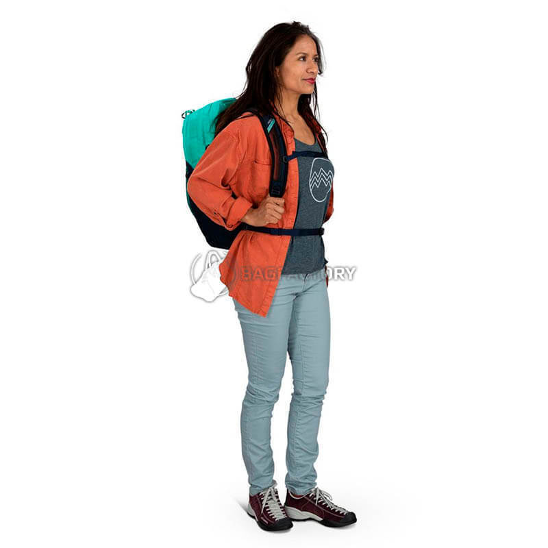 Городской рюкзак Osprey Comet 30 Sawdust Tan/Raisin Red (009.3645)