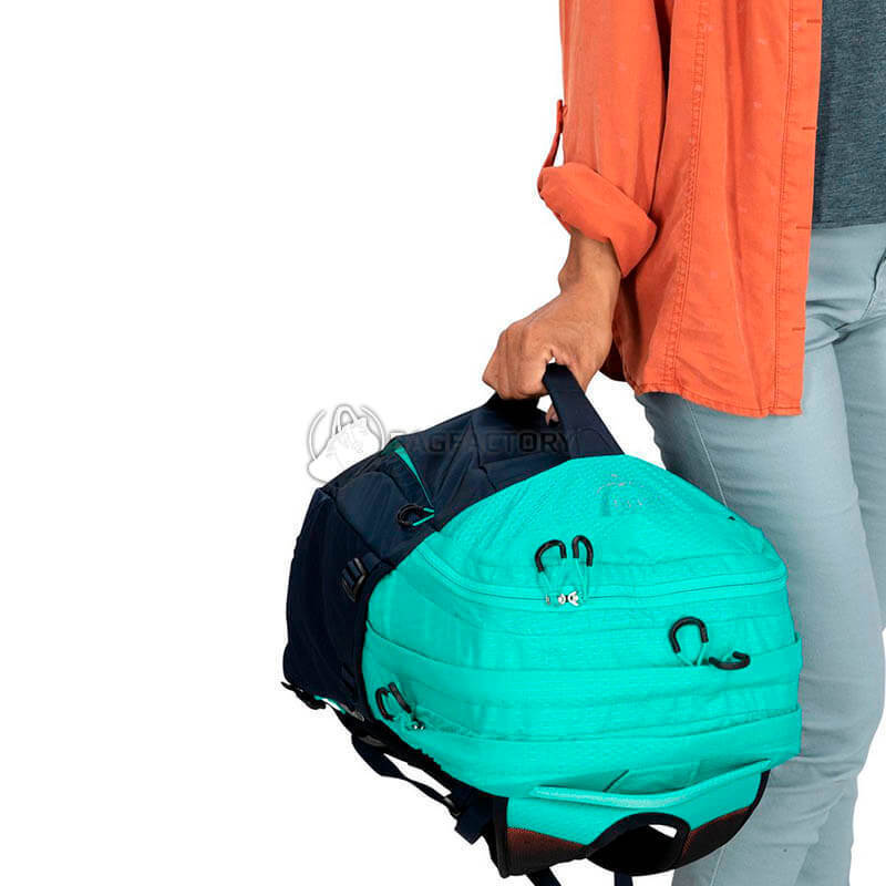 Городской рюкзак Osprey Comet 30 Sawdust Tan/Raisin Red (009.3645)