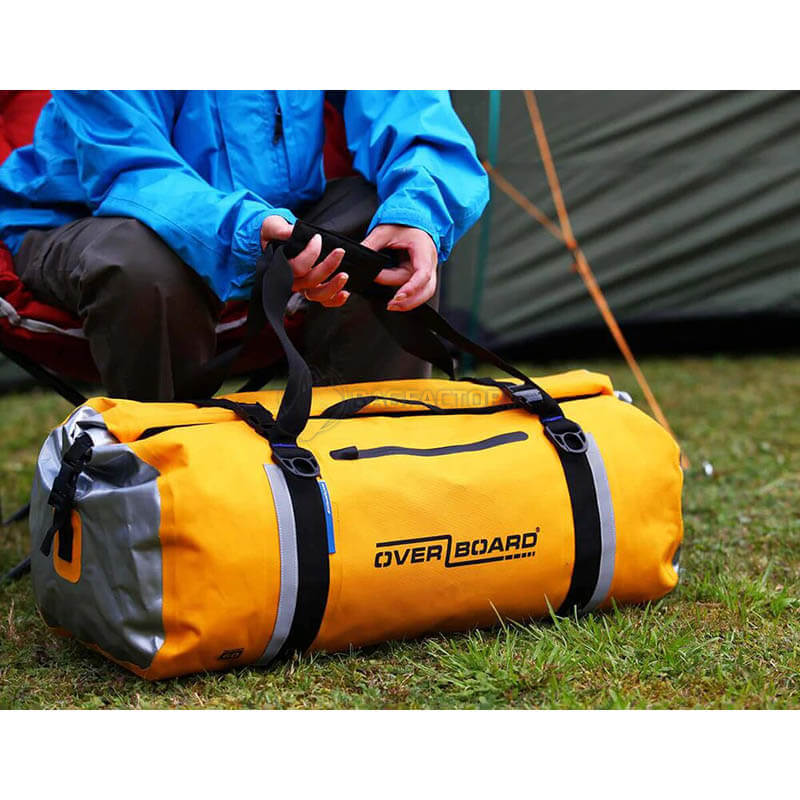 Спортивная гермосумка OverBoard Classic Waterproof Duffel Bag 60L Yellow (OB1151Y)