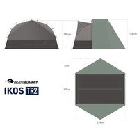 Палатка двухместная Sea to Summit Ikos TR2 Laurel Wreath (STS ATS043281-172001)
